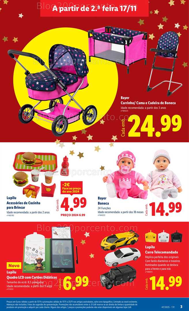 Antevisão Folheto LIDL Bazar Promoções de 17 a 27 novembro - Edição Digital