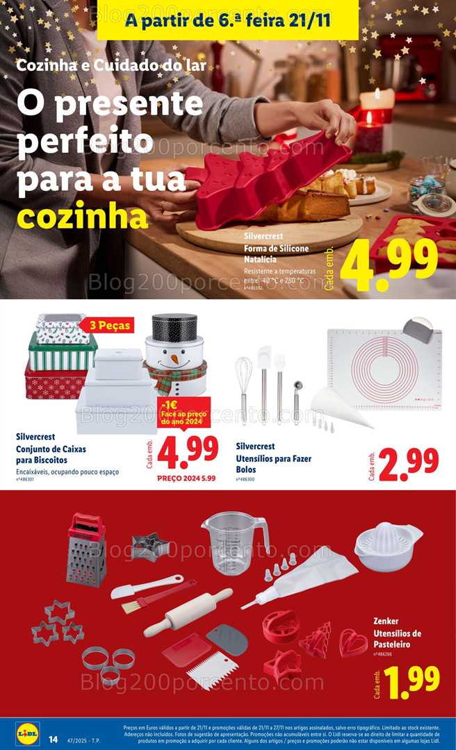 Antevisão Folheto LIDL Bazar Promoções de 17 a 27 novembro - Edição Digital