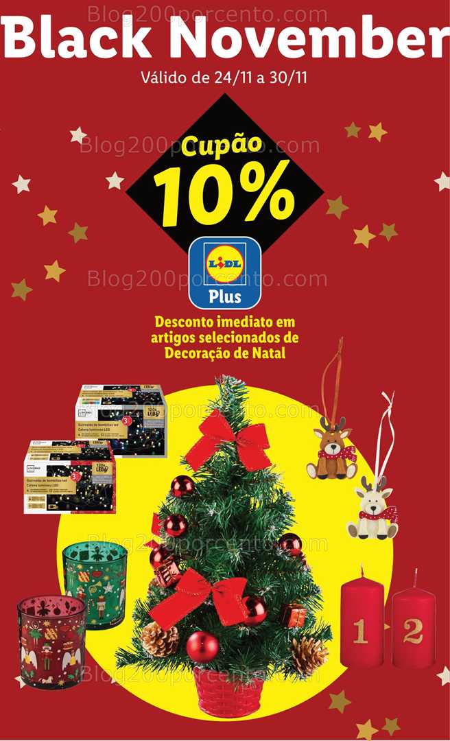 Antevisão Folheto LIDL Bazar Promoções de 24 novembro a 4 dezembro