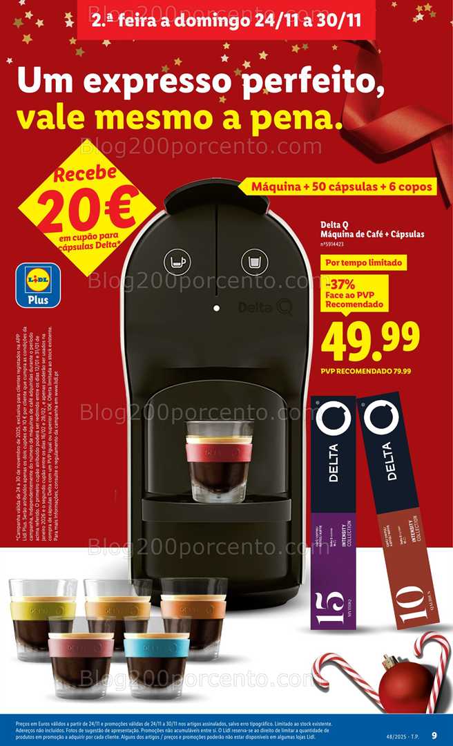 Antevisão Folheto LIDL Bazar Promoções de 24 novembro a 4 dezembro