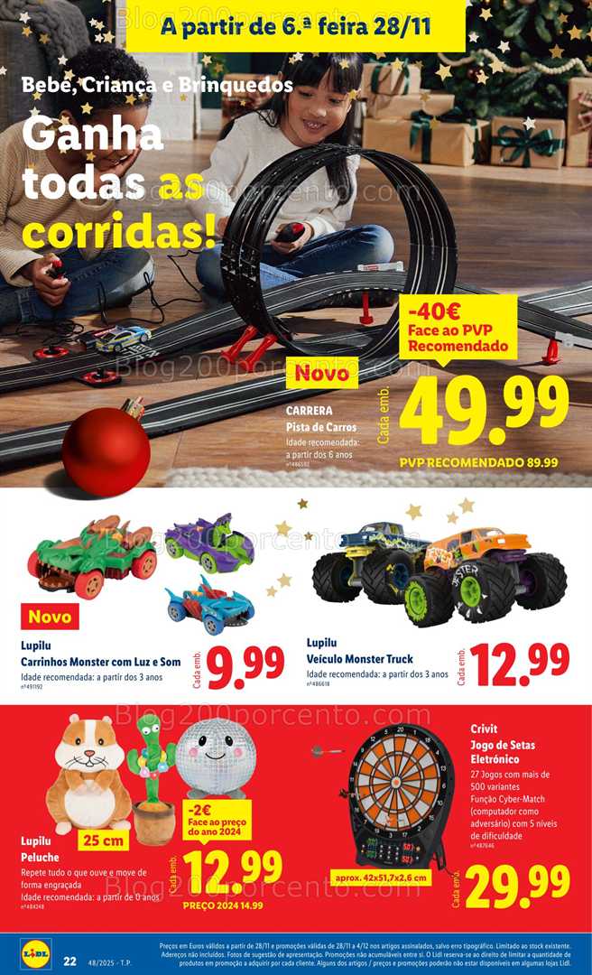 Antevisão Folheto LIDL Bazar Promoções de 28 novembro a 4 dezembro