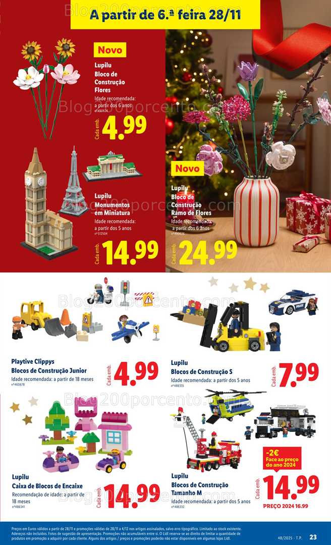 Antevisão Folheto LIDL Bazar Promoções de 28 novembro a 4 dezembro