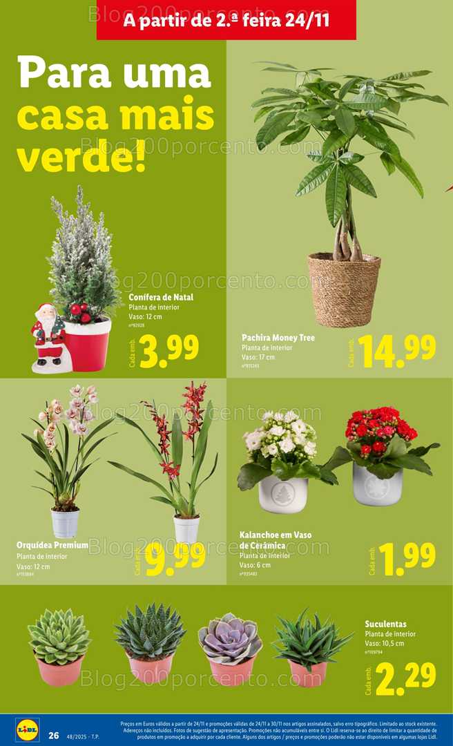 Antevisão Folheto LIDL Bazar Promoções de 24 novembro a 4 dezembro