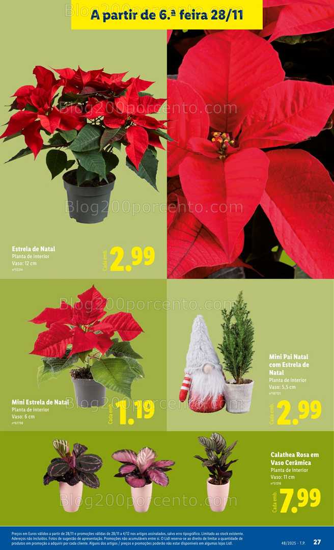 Antevisão Folheto LIDL Bazar Promoções de 28 novembro a 4 dezembro