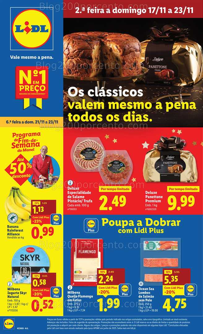 Antevisão Folheto LIDL Promoções de 17 a 23 novembro - Edição Digital