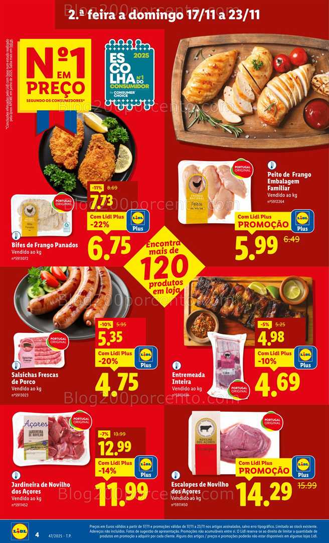 Antevisão Folheto LIDL Promoções de 17 a 23 novembro - Edição Digital