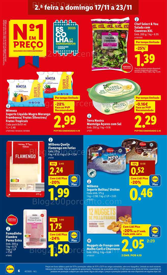 Antevisão Folheto LIDL Promoções de 17 a 23 novembro - Edição Digital