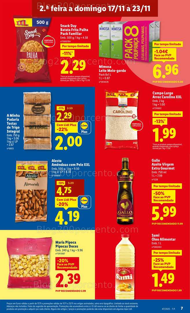 Antevisão Folheto LIDL Promoções de 17 a 23 novembro - Edição Digital