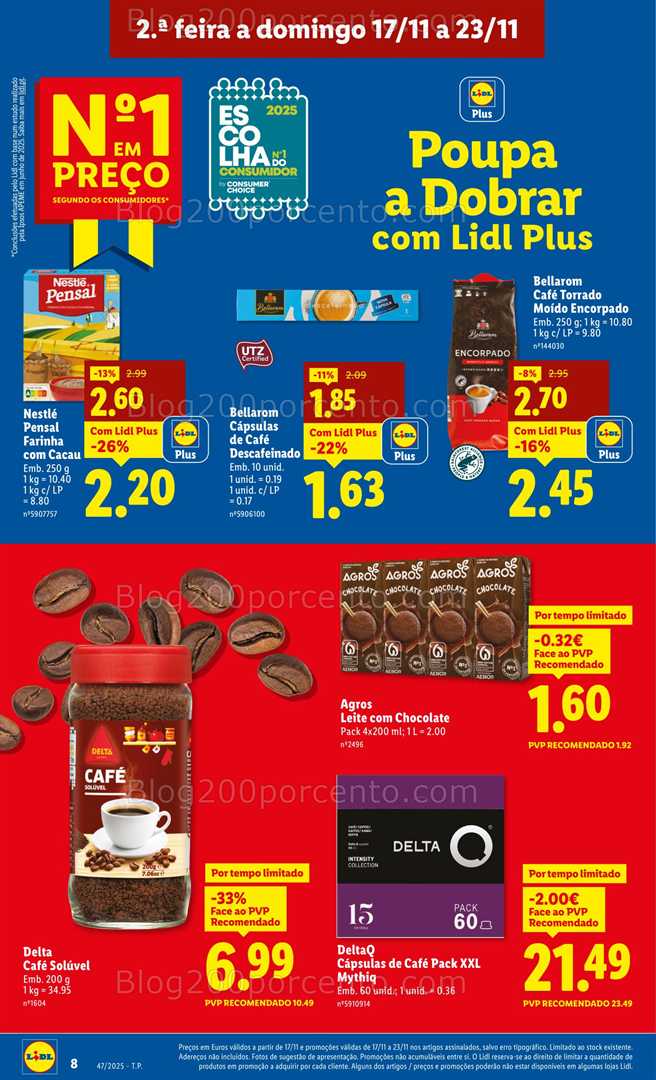 Antevisão Folheto LIDL Promoções de 17 a 23 novembro - Edição Digital