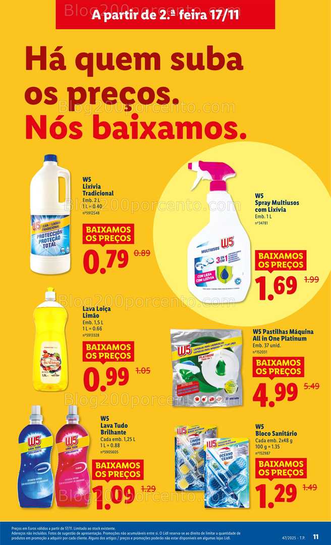 Antevisão Folheto LIDL Promoções de 17 a 23 novembro - Edição Digital