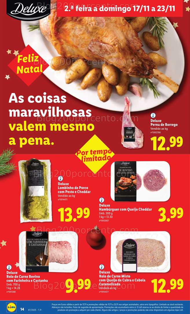Antevisão Folheto LIDL Promoções de 17 a 23 novembro - Edição Digital