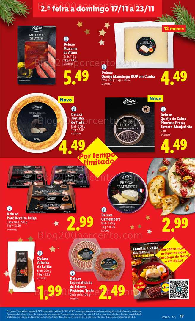 Antevisão Folheto LIDL Promoções de 17 a 23 novembro - Edição Digital