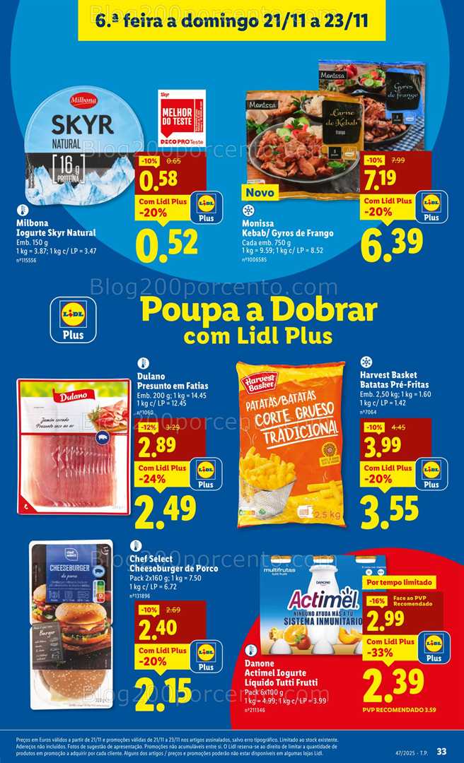 Antevisão Folheto LIDL Promoções de 17 a 23 novembro - Edição Digital