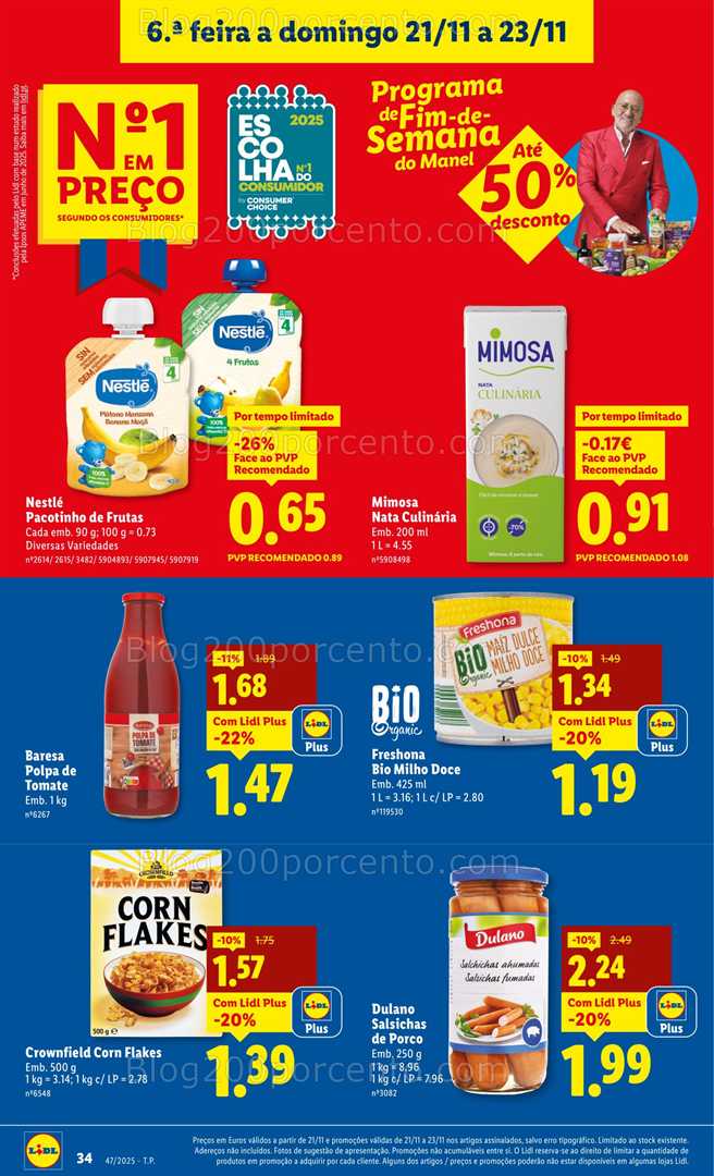 Antevisão Folheto LIDL Promoções de 17 a 23 novembro - Edição Digital