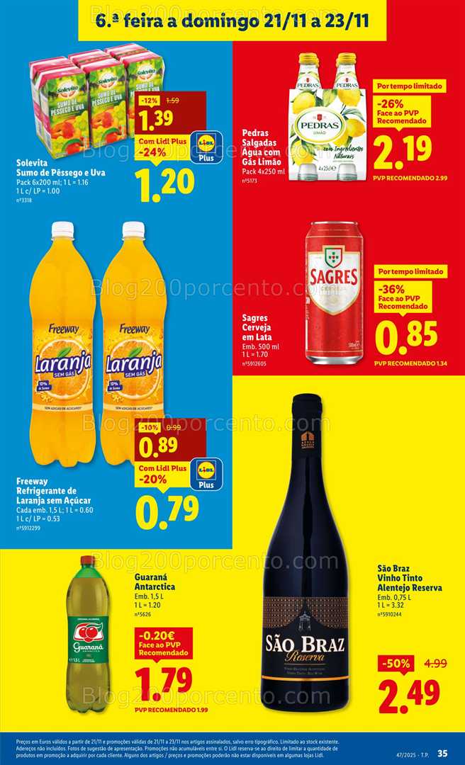 Antevisão Folheto LIDL Promoções de 17 a 23 novembro - Edição Digital