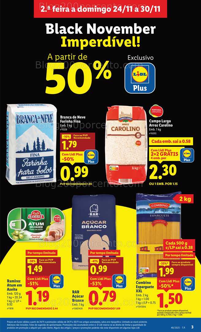 Antevisão Folheto LIDL Promoções de 24 a 30 novembro