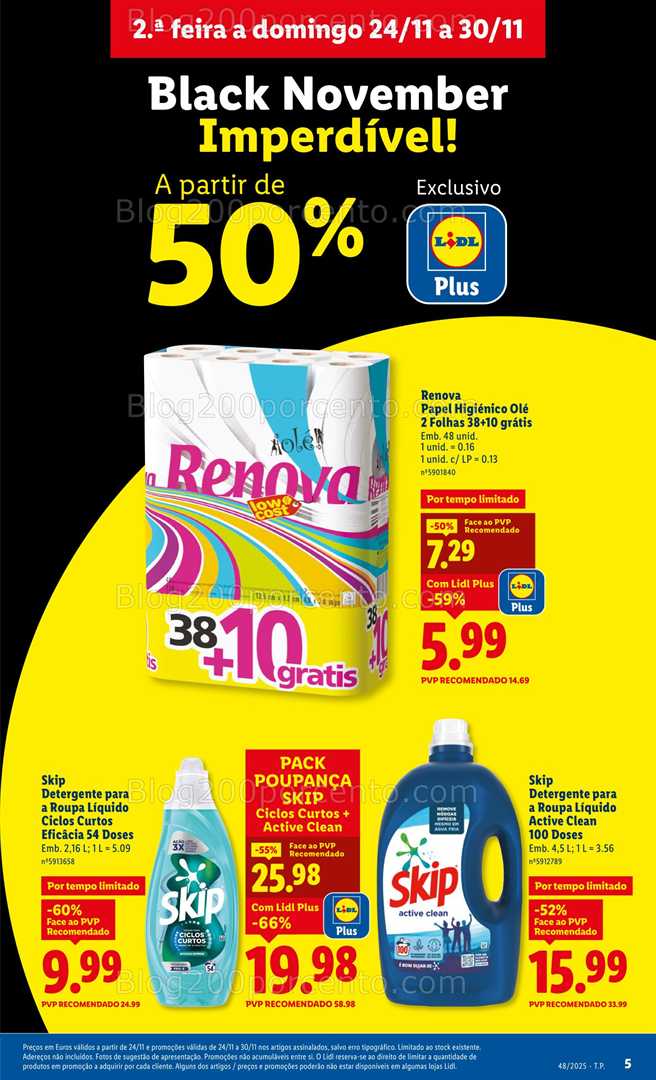 Antevisão Folheto LIDL Promoções de 24 a 30 novembro