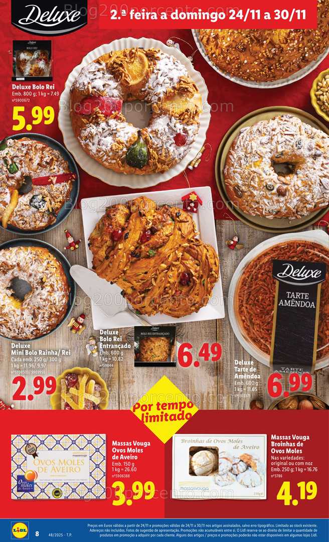 Antevisão Folheto LIDL Promoções de 24 a 30 novembro