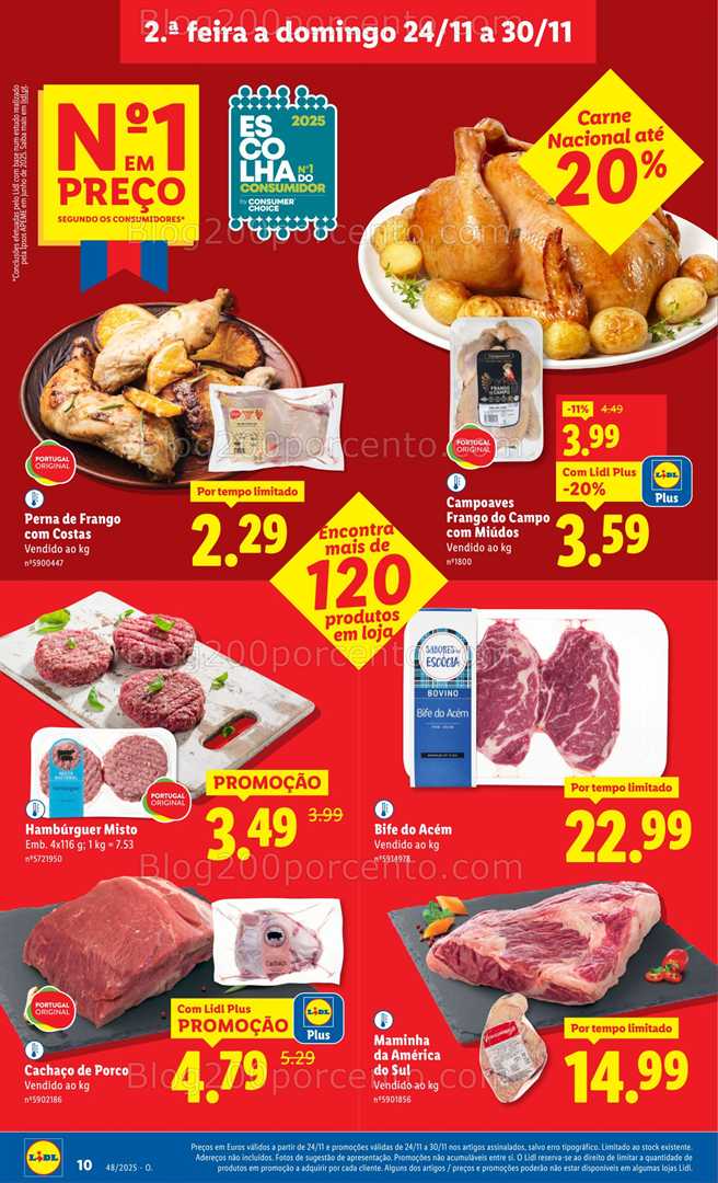 Antevisão Folheto LIDL Promoções de 24 a 30 novembro
