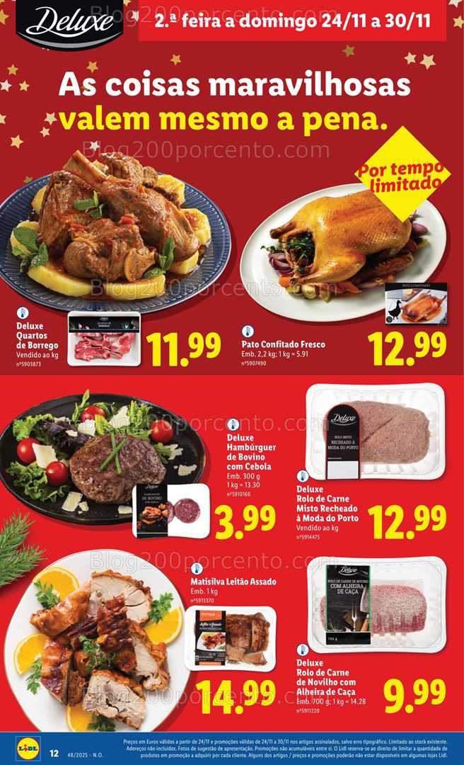 Antevisão Folheto LIDL Promoções de 24 a 30 novembro