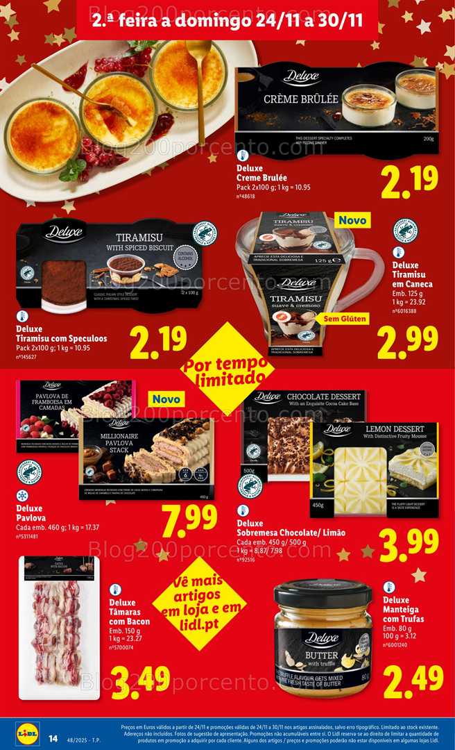 Antevisão Folheto LIDL Promoções de 24 a 30 novembro