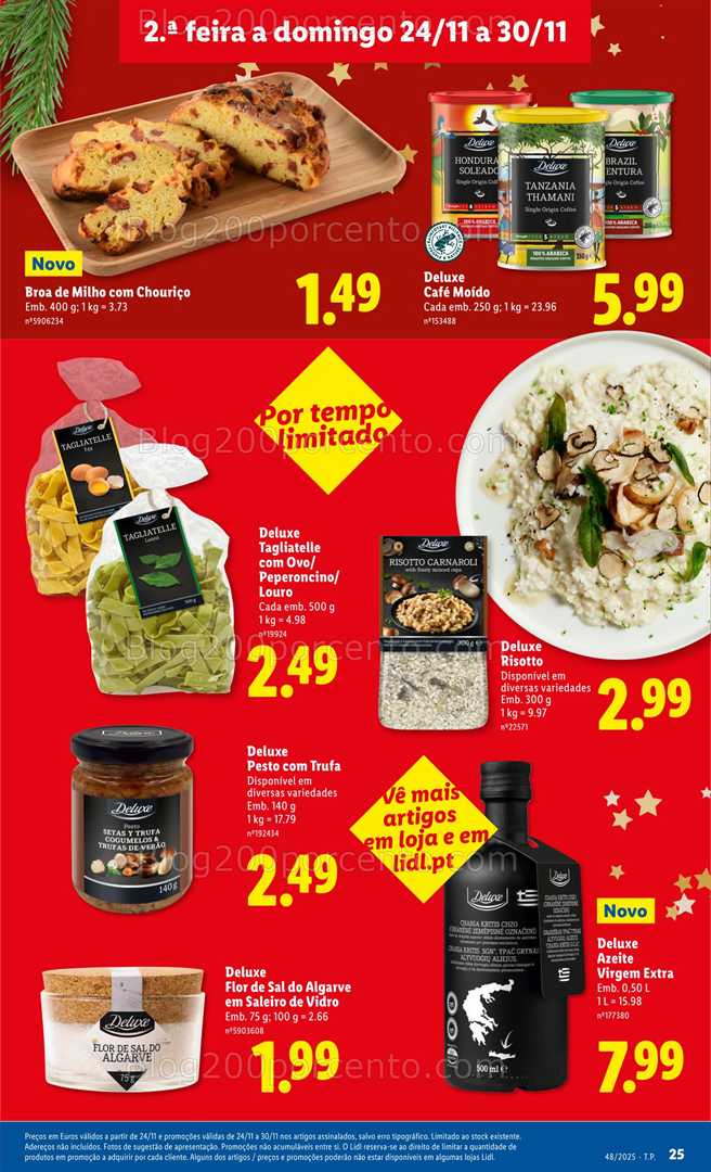 Antevisão Folheto LIDL Promoções de 24 a 30 novembro