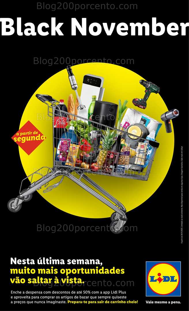 Antevisão Folheto LIDL Promoções de 24 a 30 novembro