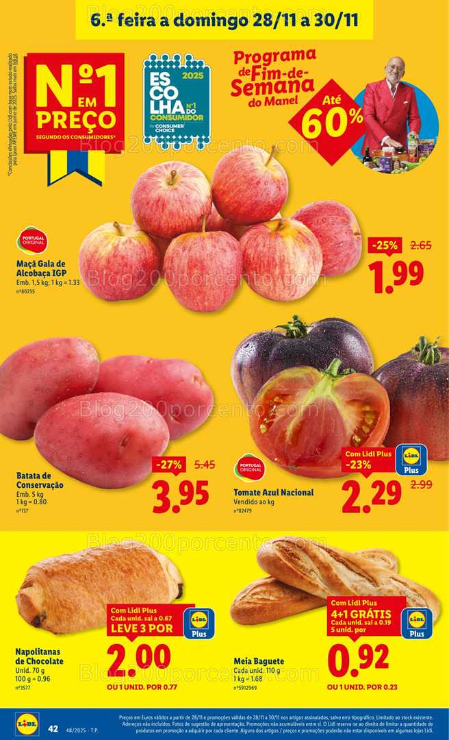 Antevisão Folheto LIDL Promoções de 24 a 30 novembro