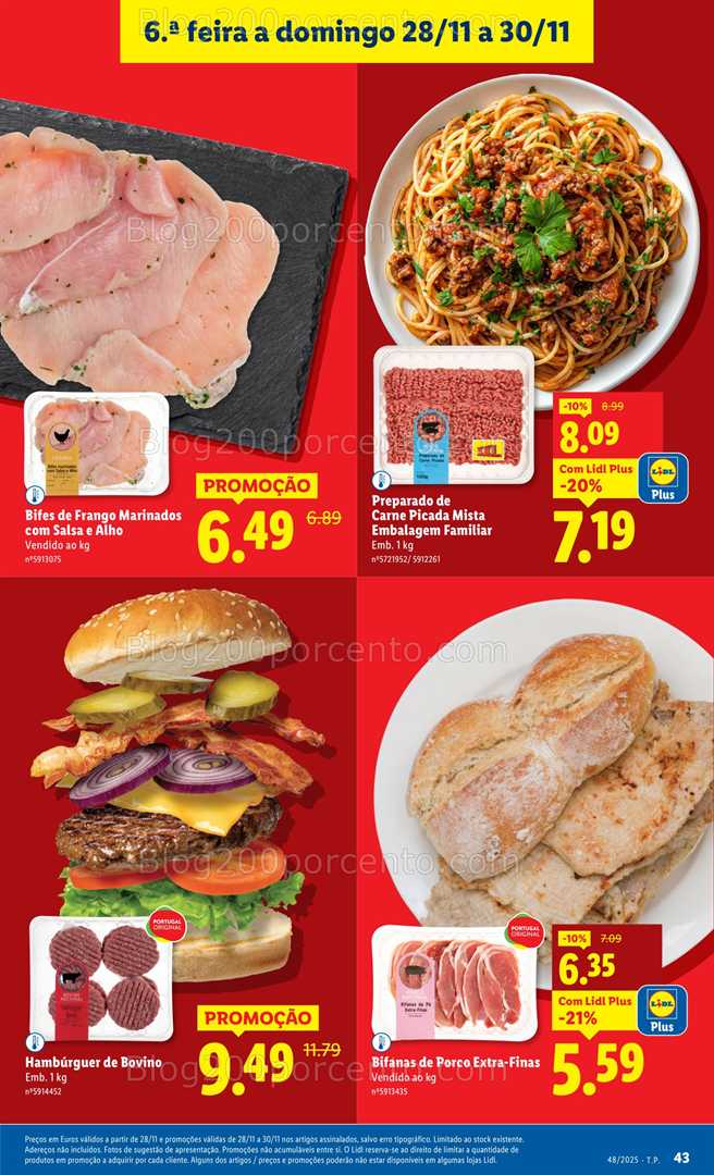 Antevisão Folheto LIDL Promoções de 24 a 30 novembro