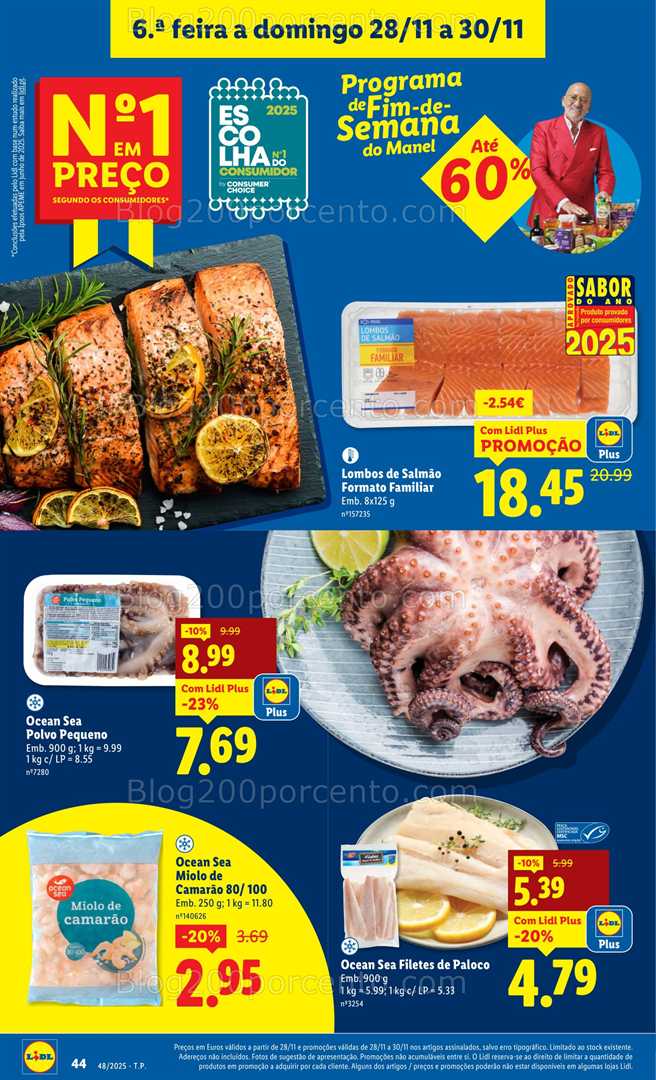 Antevisão Folheto LIDL Promoções de 24 a 30 novembro