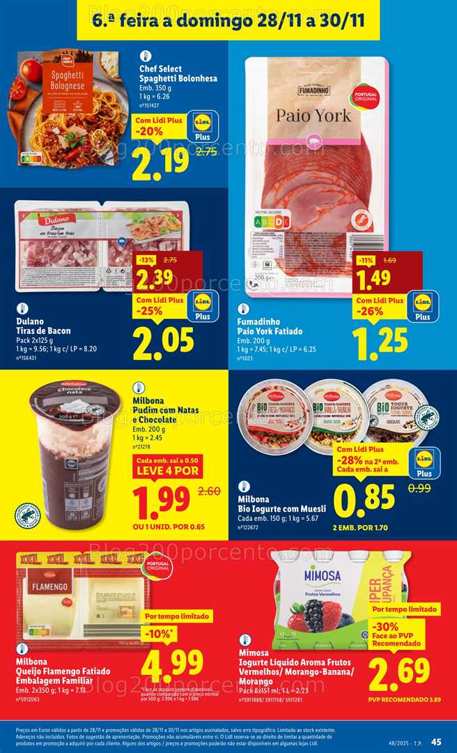Antevisão Folheto LIDL Promoções de 24 a 30 novembro