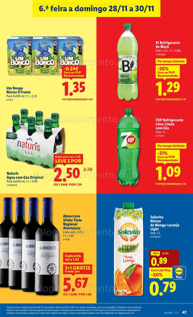 Antevisão Folheto LIDL Promoções de 24 a 30 novembro