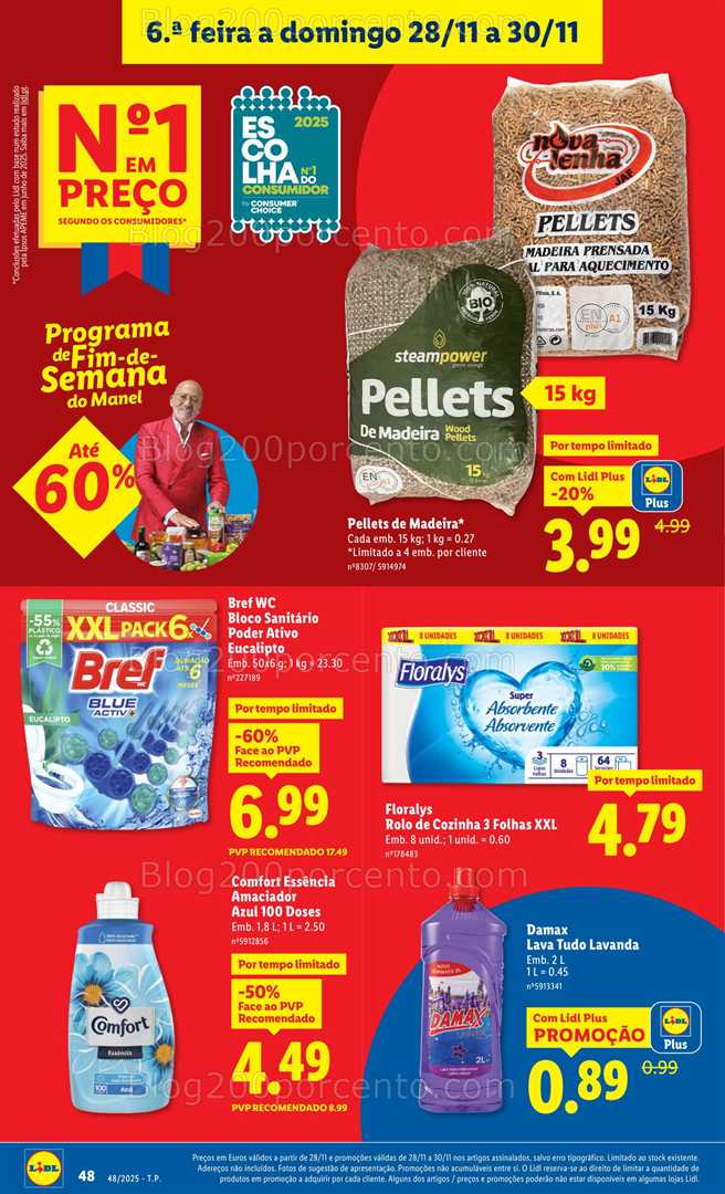 Antevisão Folheto LIDL Promoções de 24 a 30 novembro