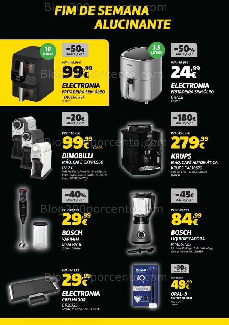 Antevisão Folheto RADIO POPULAR Black Friday Fim de Semana - 14 a 17 novembro