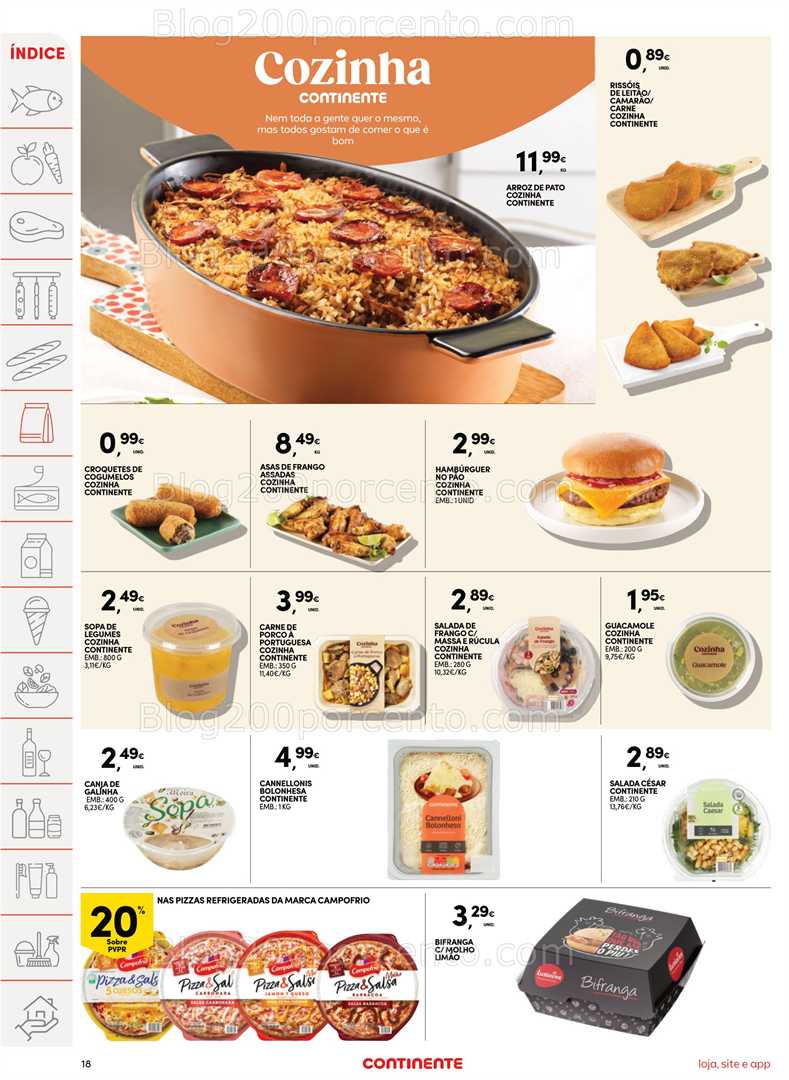 Antevisão Folheto CONTINENTE Promoções de 18 a 24 novembro - Edição Digital