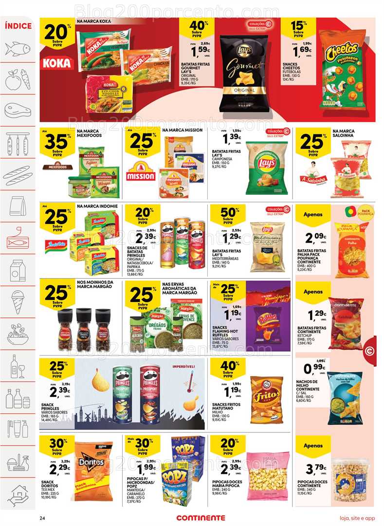 Antevisão Folheto CONTINENTE Promoções de 18 a 24 novembro - Edição Digital