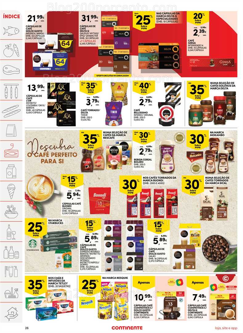 Antevisão Folheto CONTINENTE Promoções de 18 a 24 novembro - Edição Digital