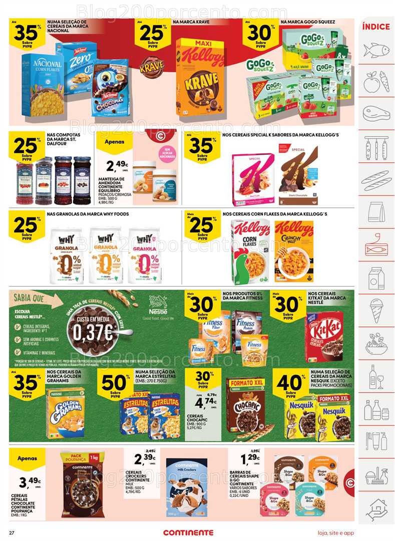 Antevisão Folheto CONTINENTE Promoções de 18 a 24 novembro - Edição Digital