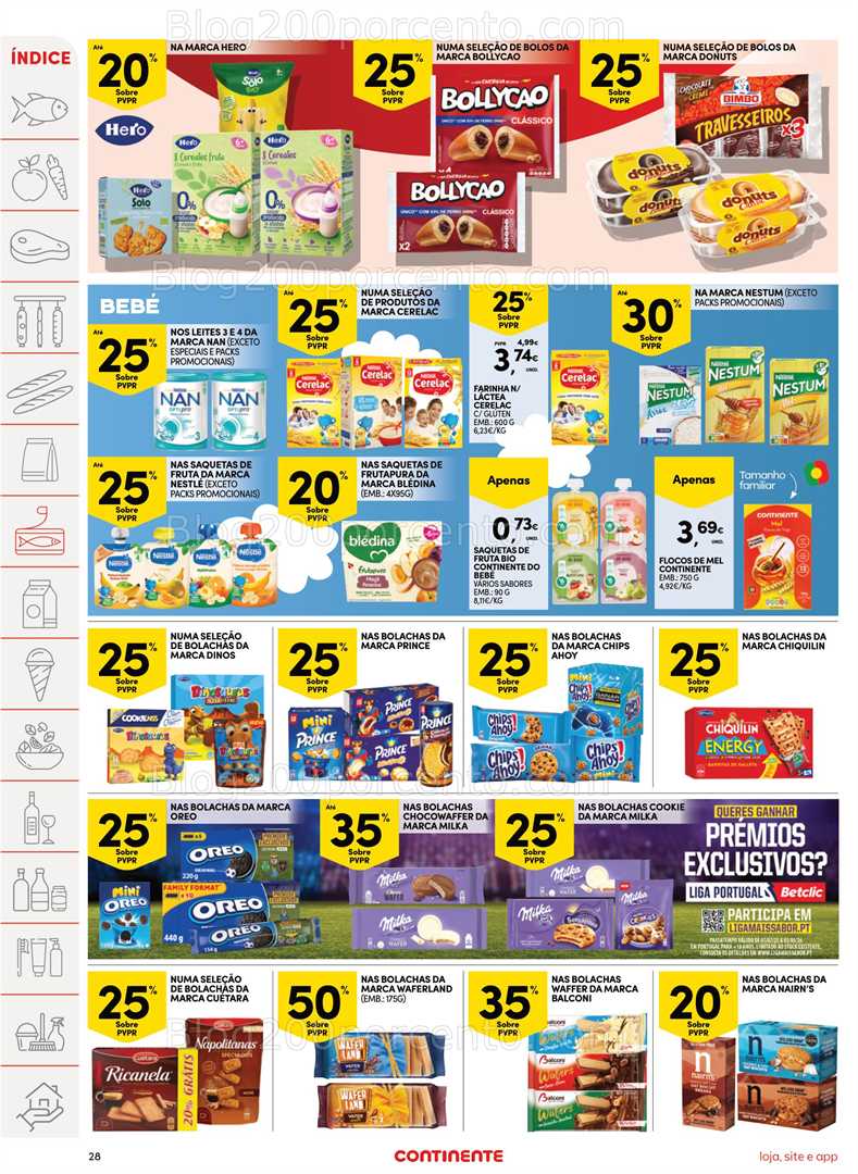 Antevisão Folheto CONTINENTE Promoções de 18 a 24 novembro - Edição Digital