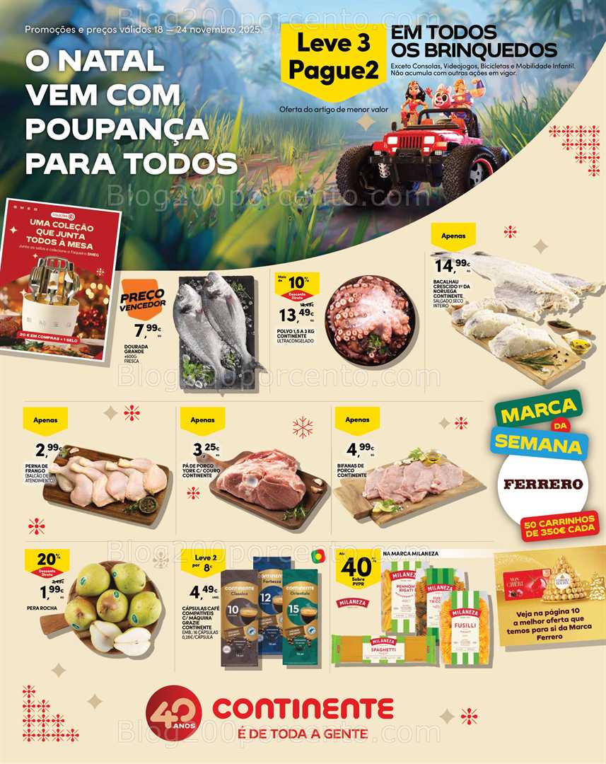 Antevisão Folheto CONTINENTE Madeira Promoções de 18 a 24 novembro