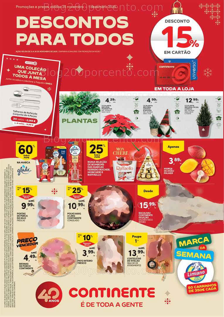 Antevisão Folheto CONTINENTE Promoções de 25 novembro a 1 dezembro - Edição Digital
