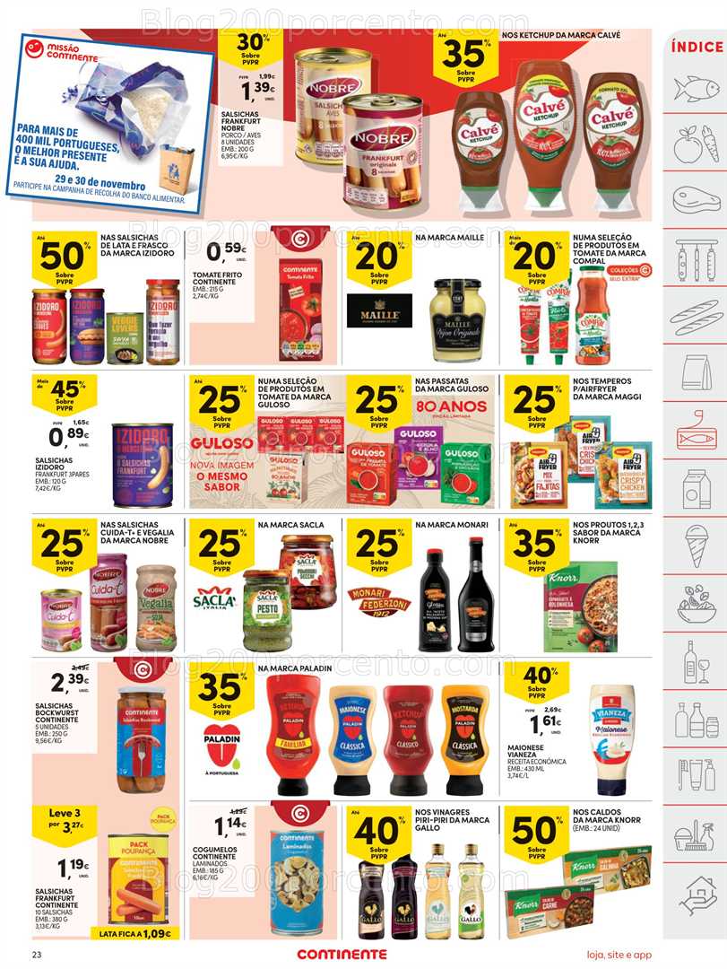 Antevisão Folheto CONTINENTE Promoções de 25 novembro a 1 dezembro - Edição Digital