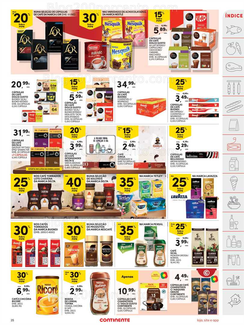 Antevisão Folheto CONTINENTE Promoções de 25 novembro a 1 dezembro - Edição Digital