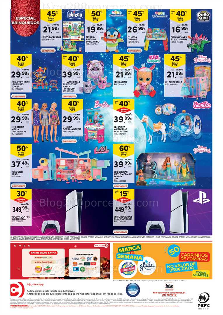Antevisão Folheto CONTINENTE Promoções de 25 novembro a 1 dezembro - Edição Digital