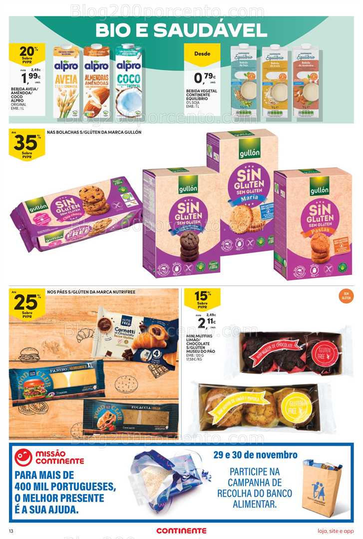 Antevisão Folheto CONTINENTE Bom Dia Promoções de 25 novembro a 1 dezembro