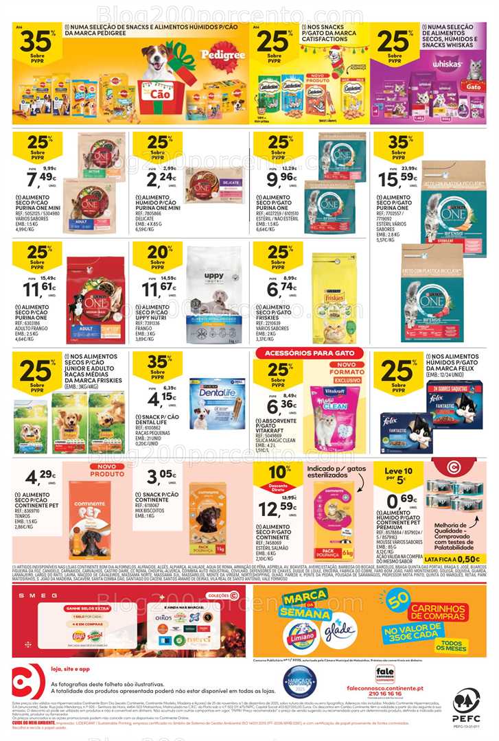 Antevisão Folheto CONTINENTE Bom Dia Promoções de 25 novembro a 1 dezembro
