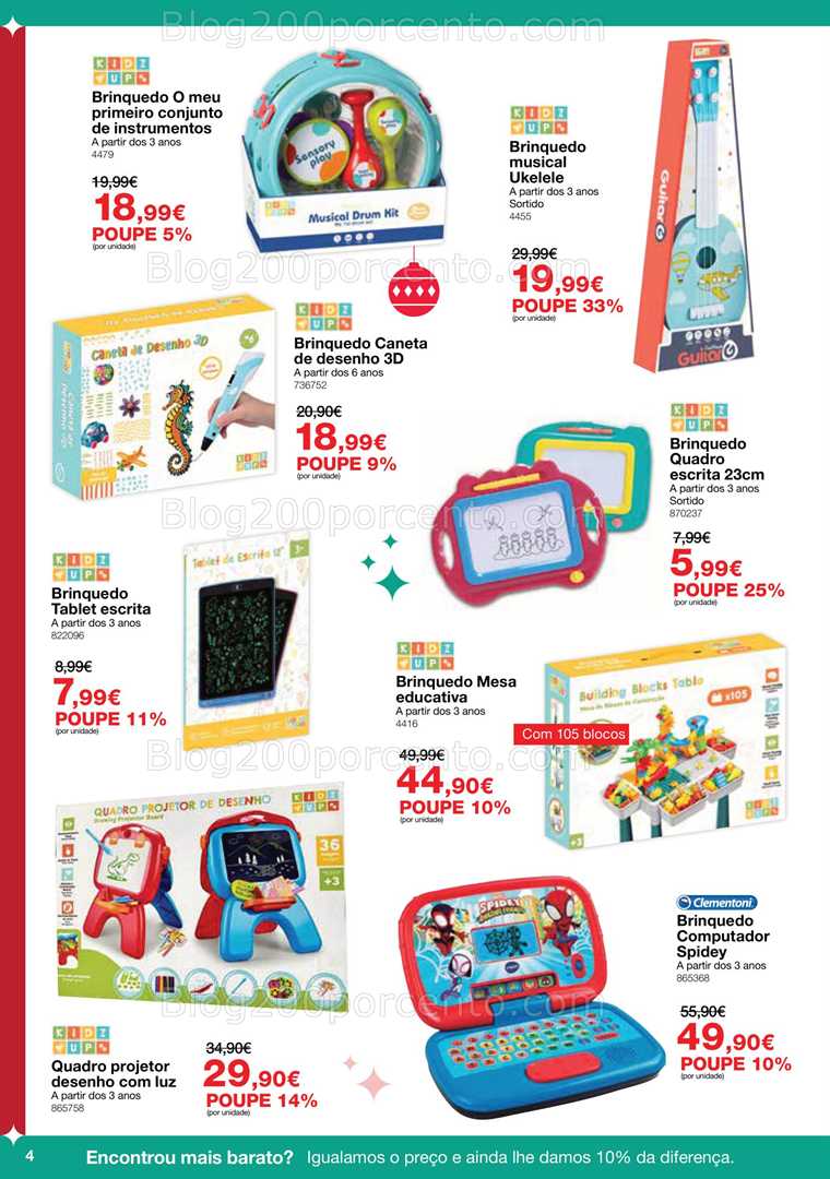 Antevisão Folheto STAPLES Brinquedos Promoções de 25 novembro a 24 dezembro