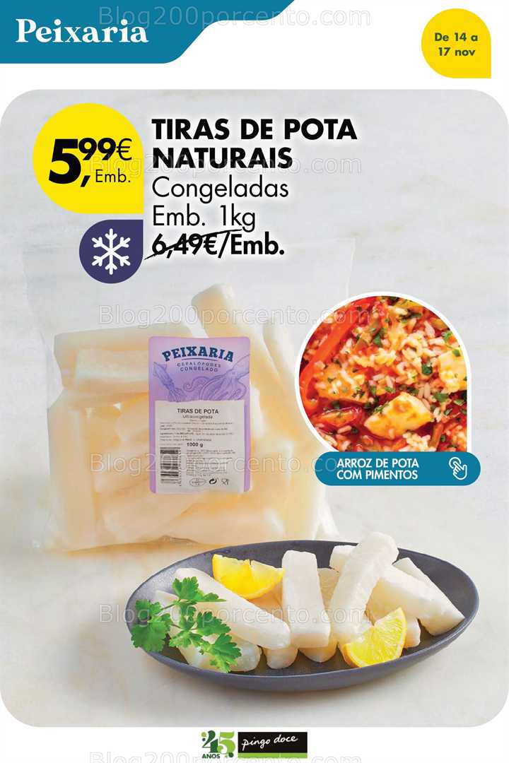 Antevisão Folheto PINGO DOCE Promoções Fim de Semana - 14 a 17 novembro