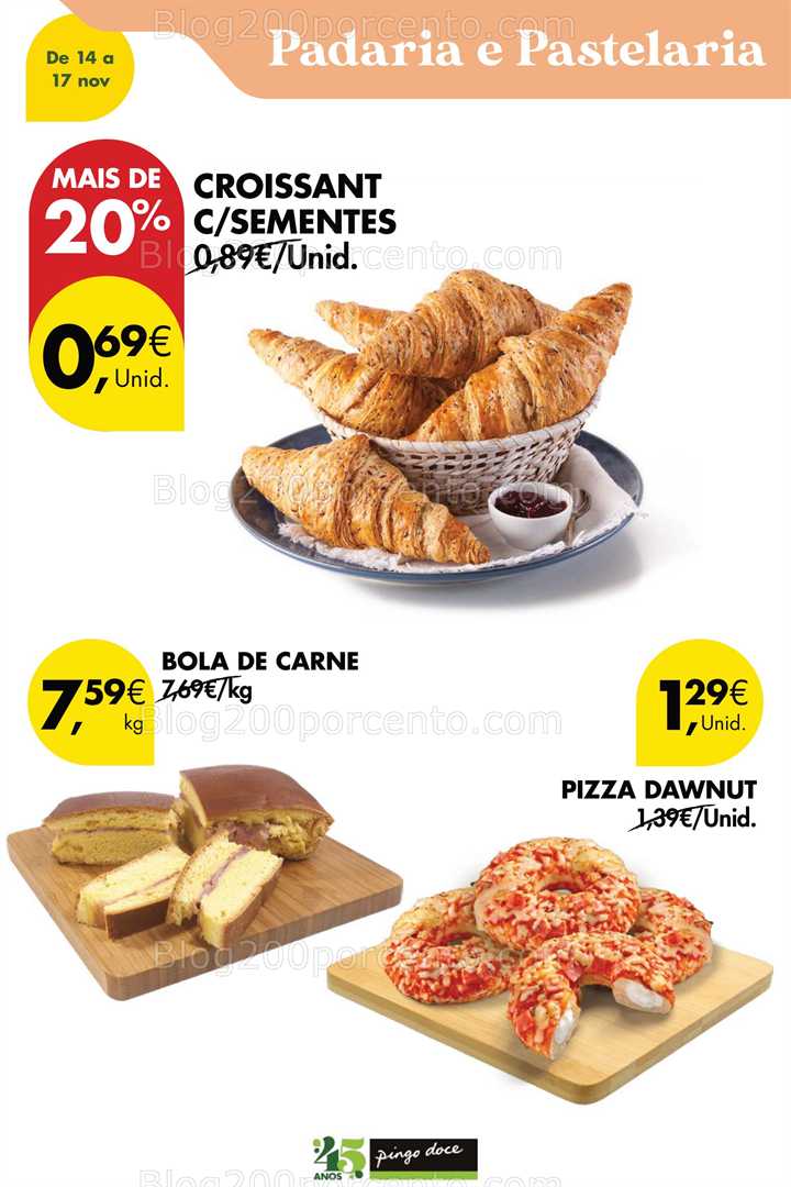 Antevisão Folheto PINGO DOCE Promoções Fim de Semana - 14 a 17 novembro