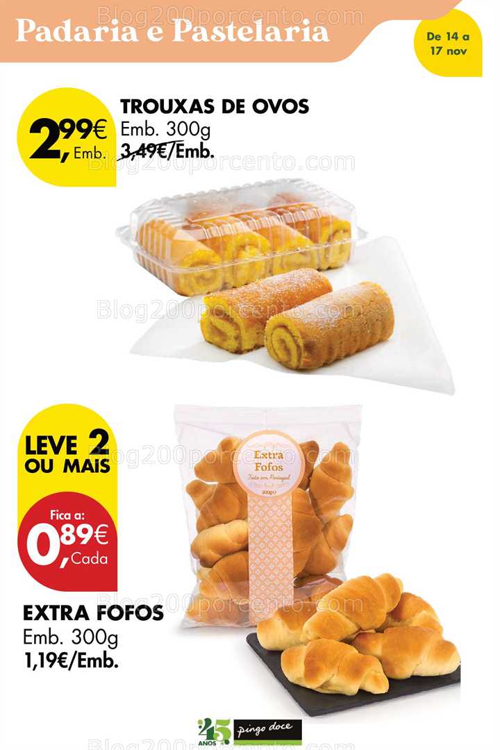 Antevisão Folheto PINGO DOCE Promoções Fim de Semana - 14 a 17 novembro